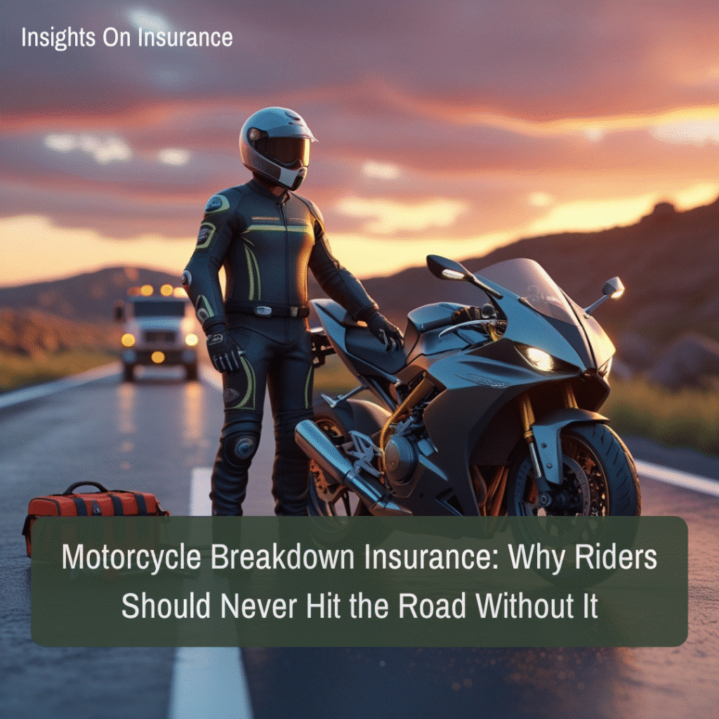 Motorcycle Breakdown Insurance Why Riders Should Never Hit the Road Without It