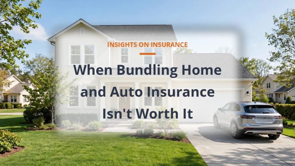 bundling home and auto insurance