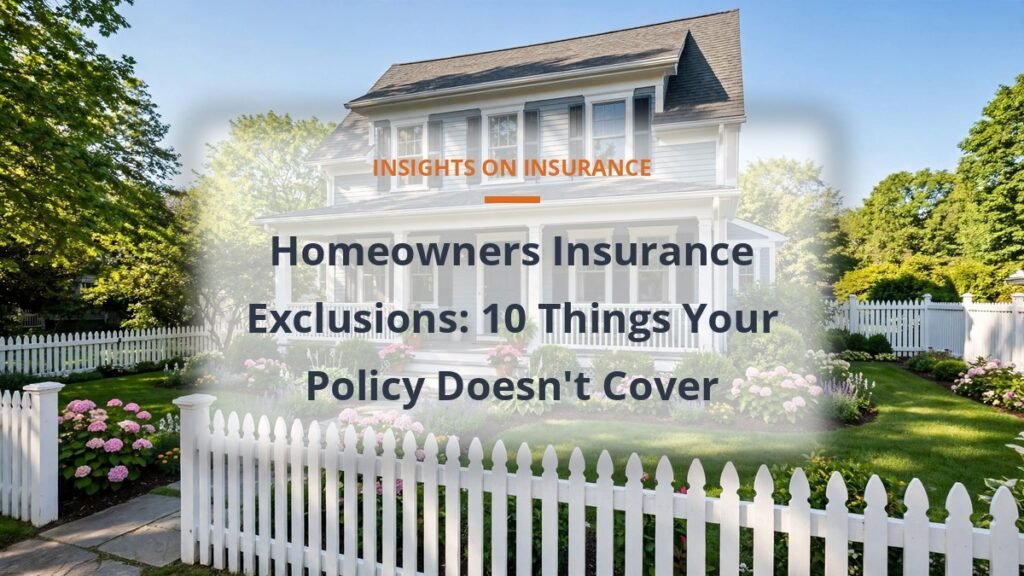 homeowners insurance exclusions list