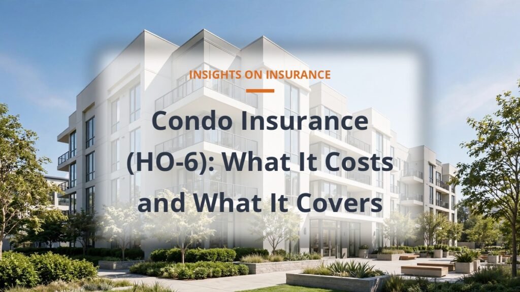 HO-6 condo insurance coverage