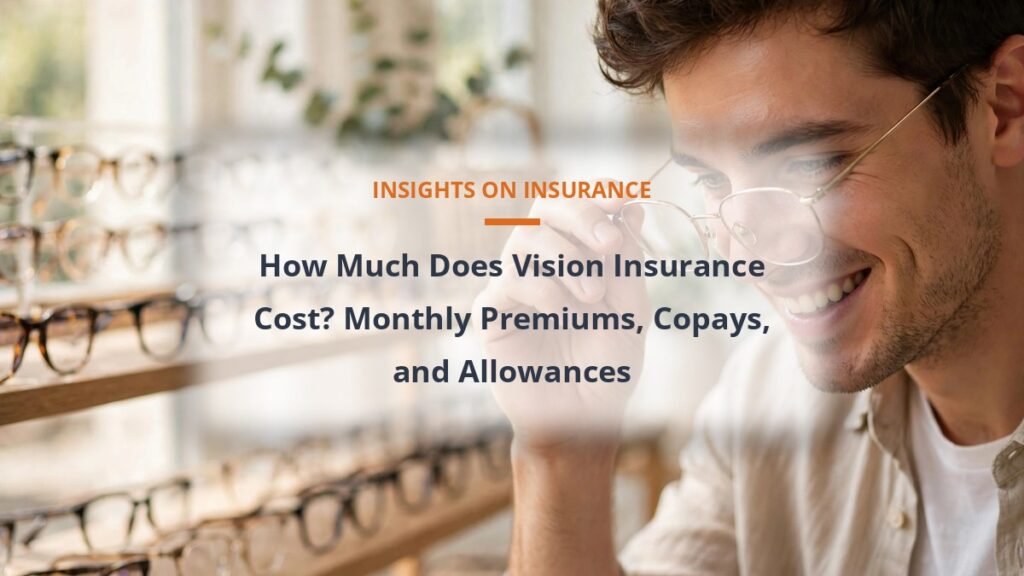 vision insurance cost per month