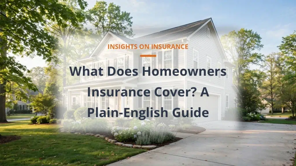 What Does Homeowners Insurance Cover? A Plain-English Guide