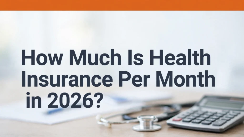 How much is health insurance per month in 2026 - average costs by age