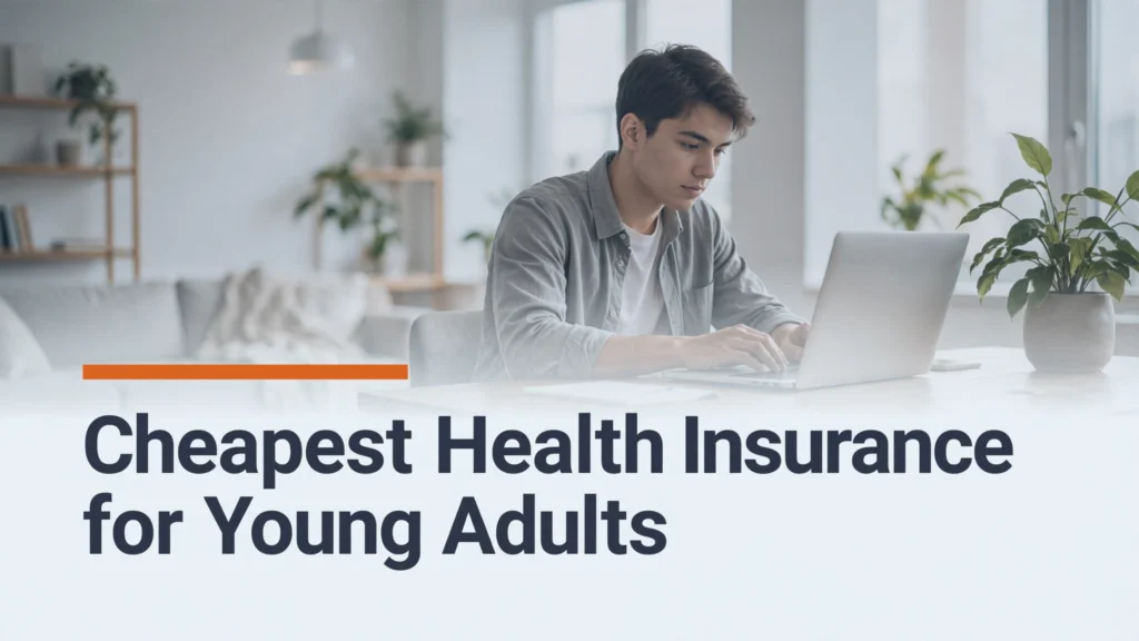 Cheapest health insurance for young adults in their 20s 2026