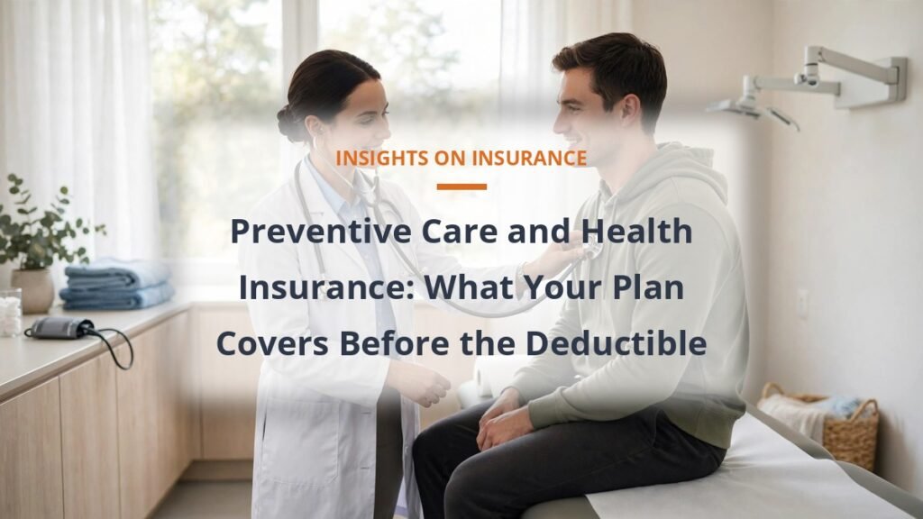 Preventive Care and Health Insurance: What Your Plan Covers Before the Deductible - preventive care covered before deductible guide