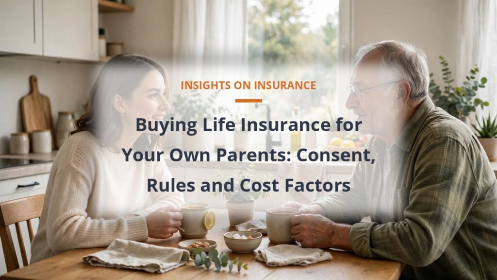 buying life insurance for your parents guide: buying life insurance for your own parents: consent, rules and cost factors