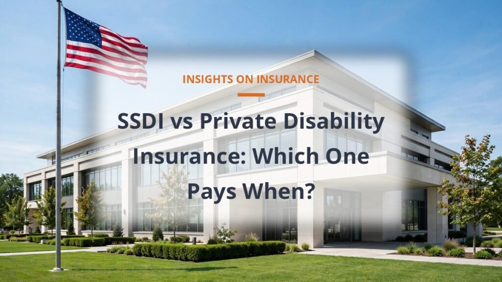 Civic building representing SSDI vs private disability insurance comparison