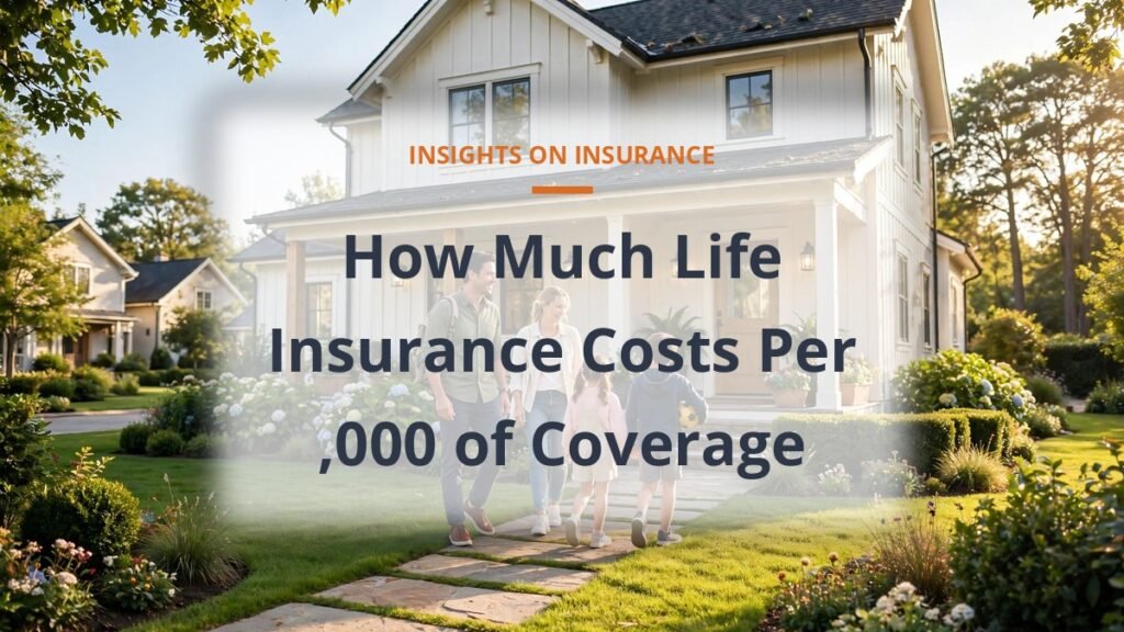 Life insurance cost per $1,000 of coverage by age