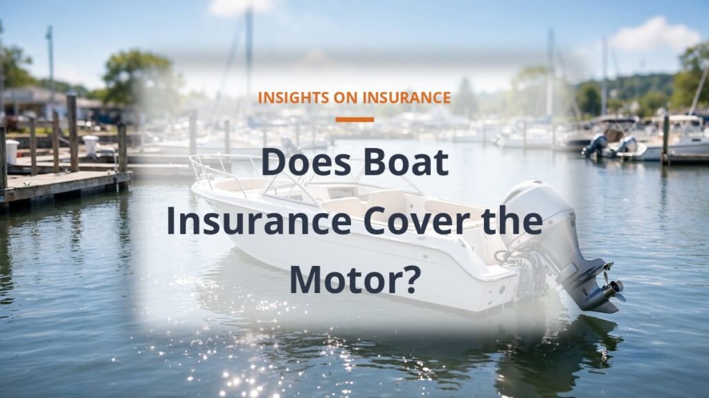 Does boat insurance cover the motor outboard engine