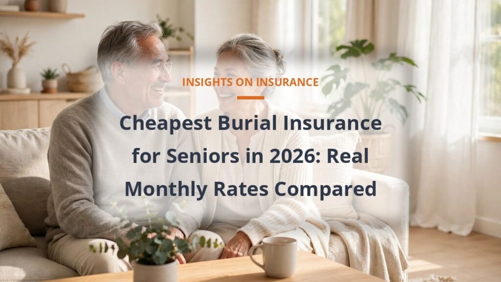 Cheapest burial insurance for seniors monthly rates