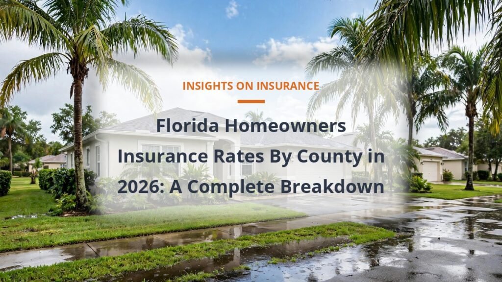 Florida homeowners insurance rates by county in 2026 from OIR data