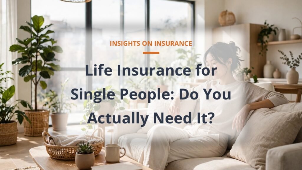 Life insurance for single people