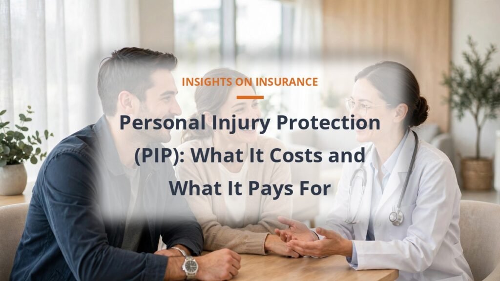 personal injury protection PIP cost medical care after car accident
