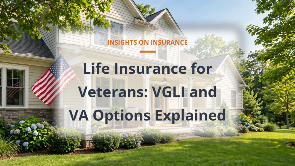 Life insurance for veterans VGLI VA options