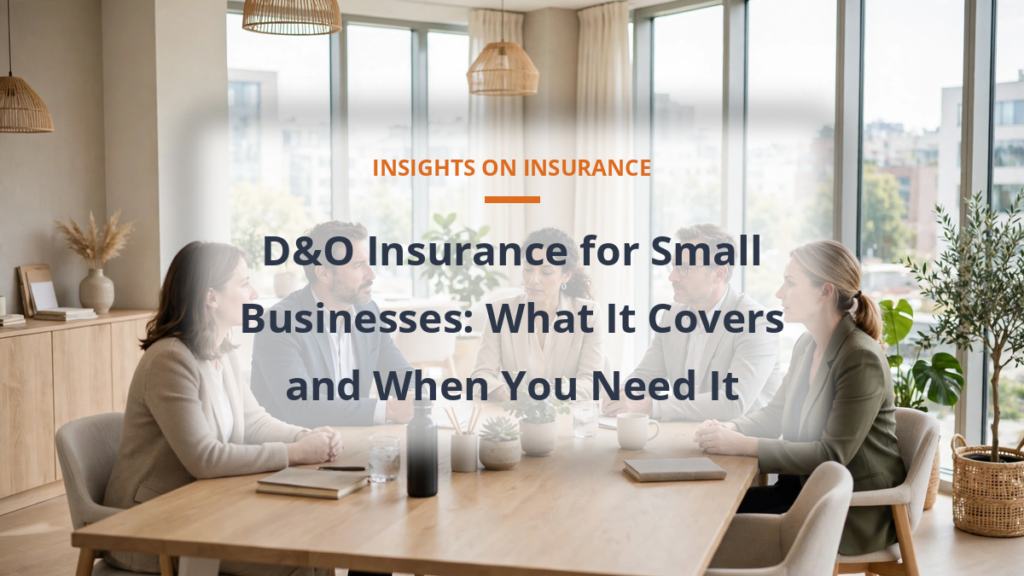 Directors and officers insurance - small business board meeting in bright office