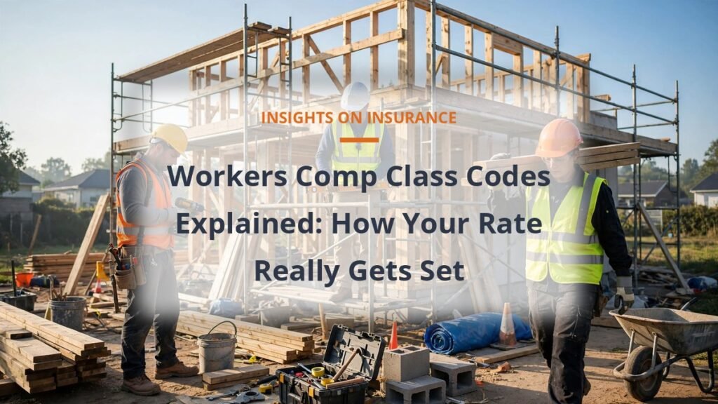 Workers compensation class codes explained — how your rate is set