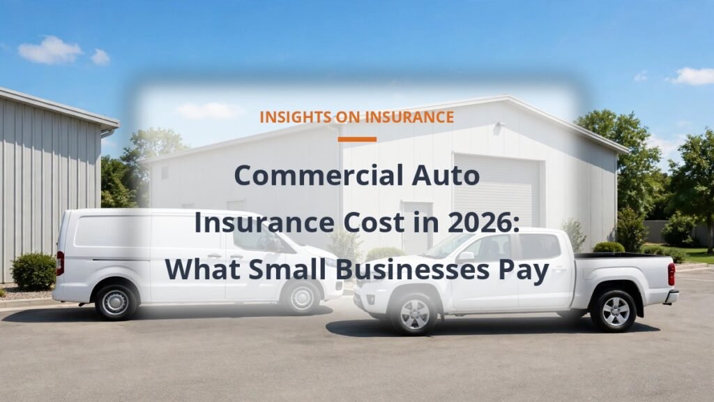 Commercial auto insurance cost in 2026 for small businesses