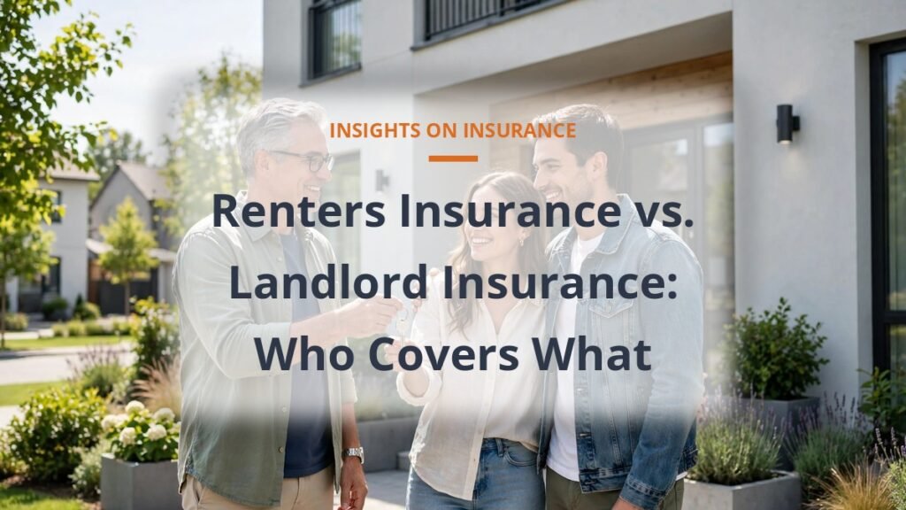 Renters insurance vs landlord insurance coverage comparison