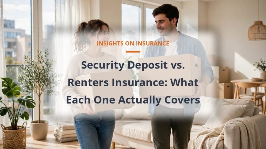 Security deposit vs renters insurance comparison