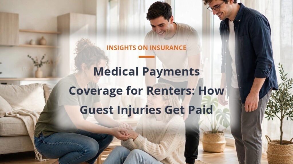 Renters insurance medical payments coverage for guests