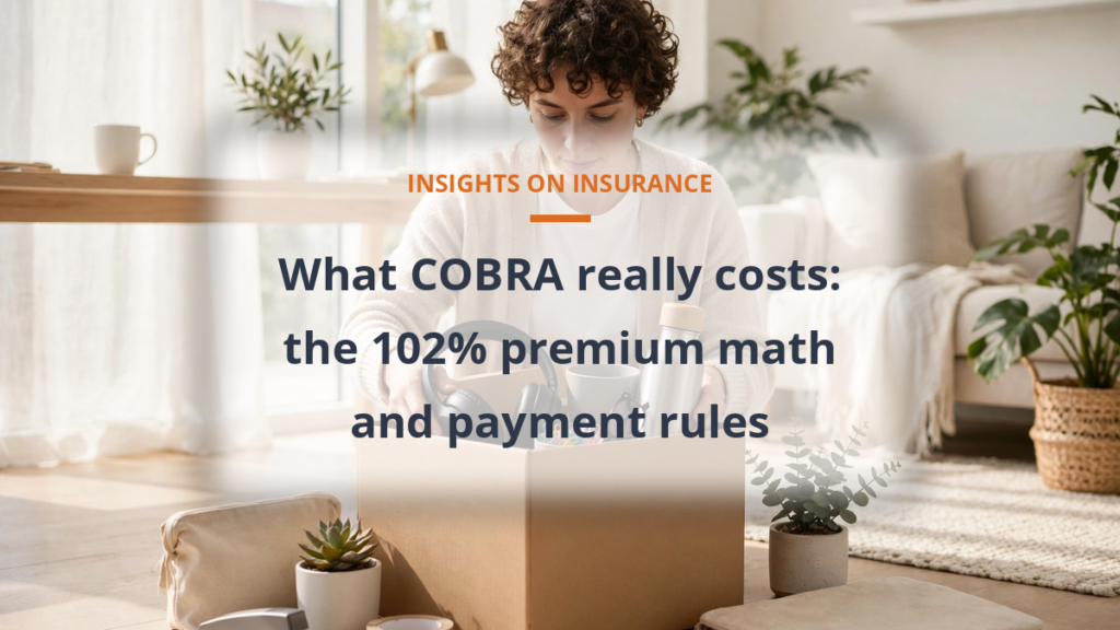 What COBRA health insurance really costs