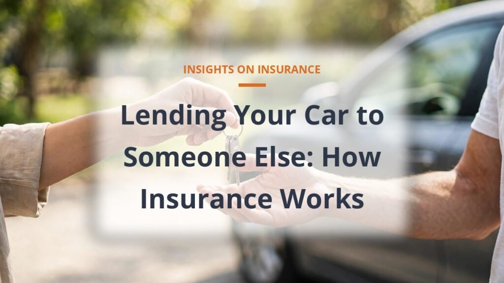 Handing car keys to another person - permissive use car insurance explained
