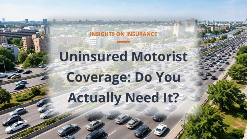Busy city traffic - uninsured motorist coverage explained