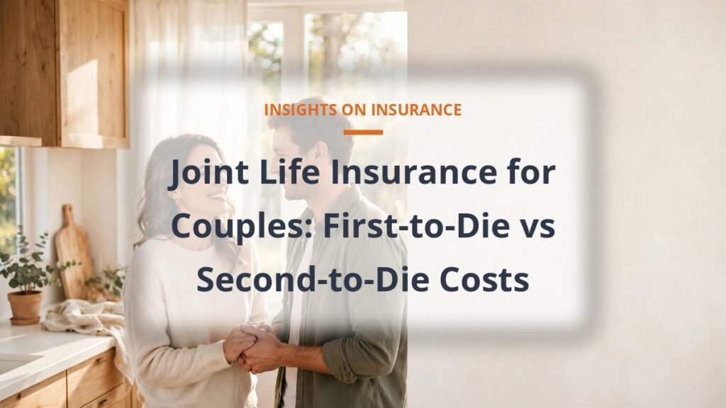 Joint life insurance for couples first-to-die versus second-to-die costs