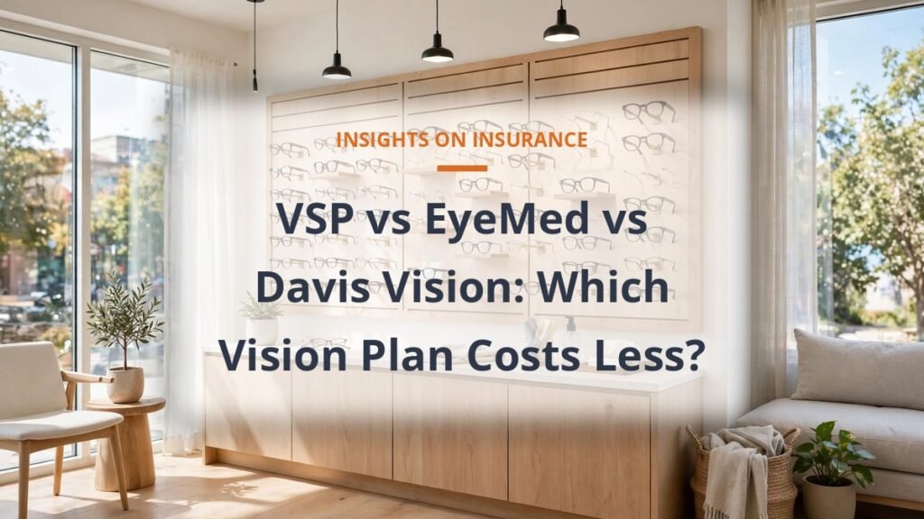 VSP vs EyeMed vs Davis Vision comparison
