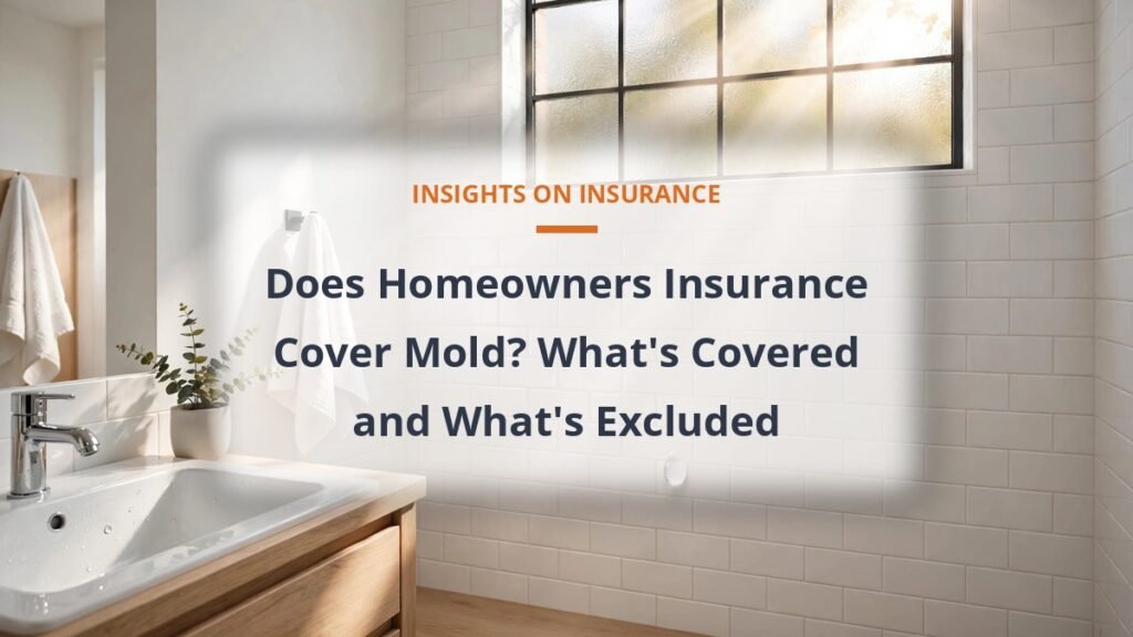 Does homeowners insurance cover mold - bright bathroom interior