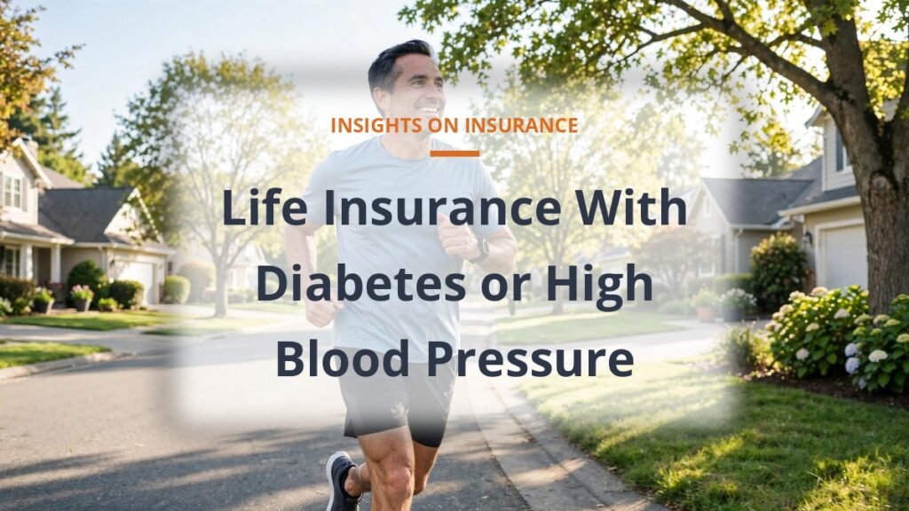 Life insurance with diabetes or high blood pressure