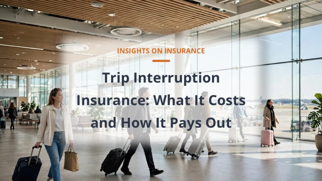 Trip interruption insurance cost and coverage guide
