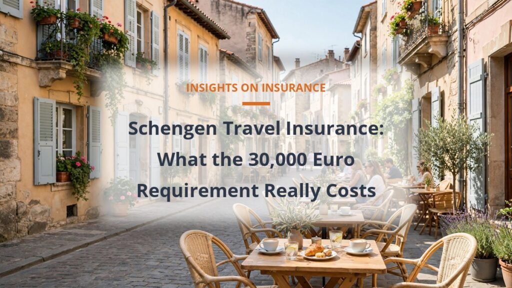 Schengen travel insurance cost and visa requirements