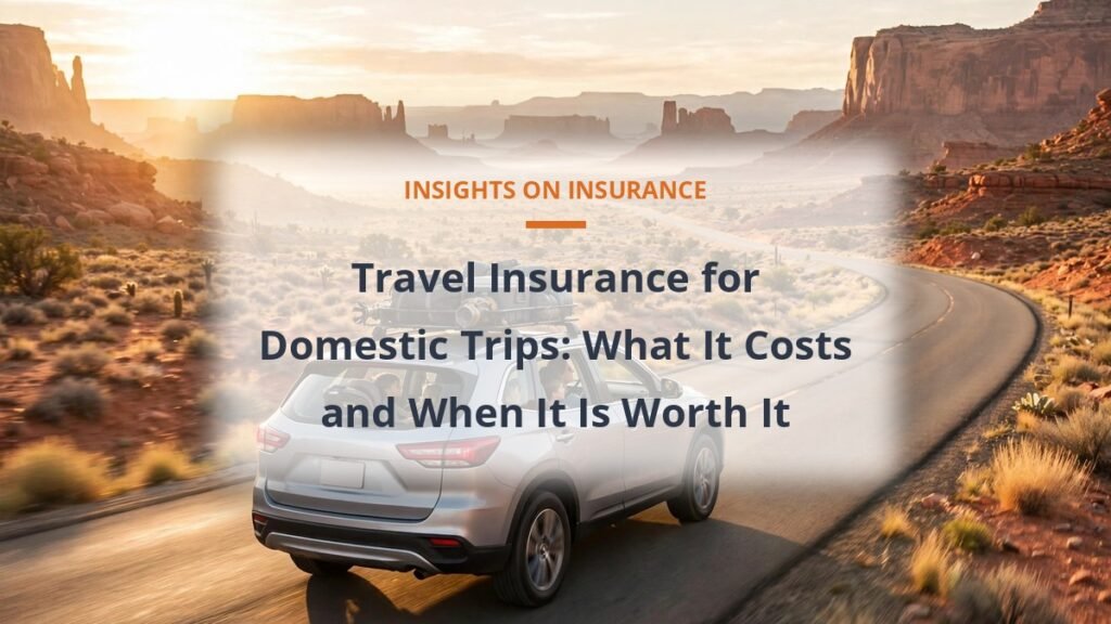 Domestic travel insurance cost guide