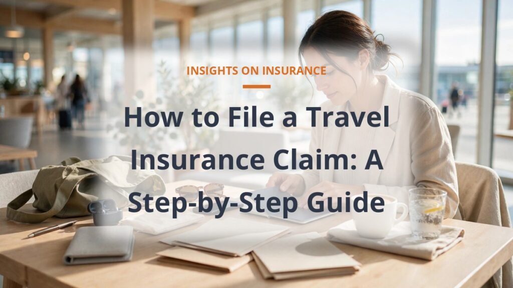 How to file a travel insurance claim step by step