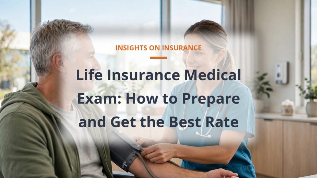Life insurance medical exam preparation