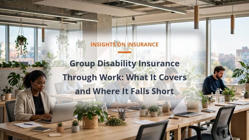 Group disability insurance through work coverage gaps