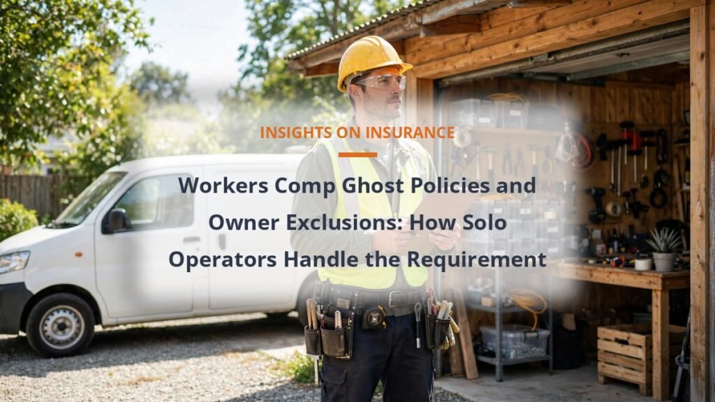 workers comp ghost policy and owner exclusion for solo businesses