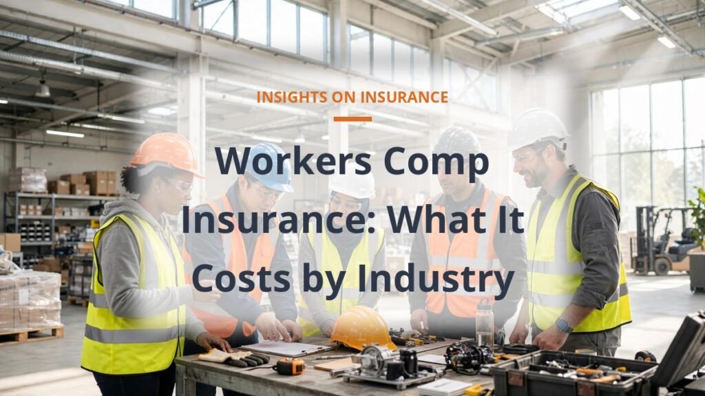 Workers comp insurance cost by industry - workers in modern workplace