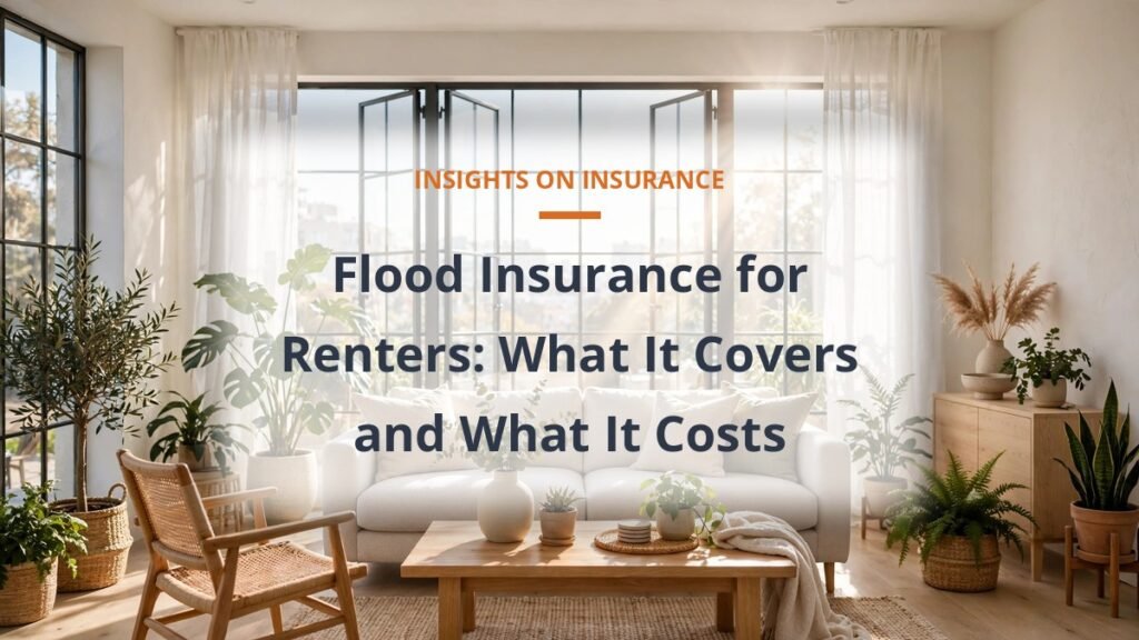 Flood insurance for renters contents coverage guide