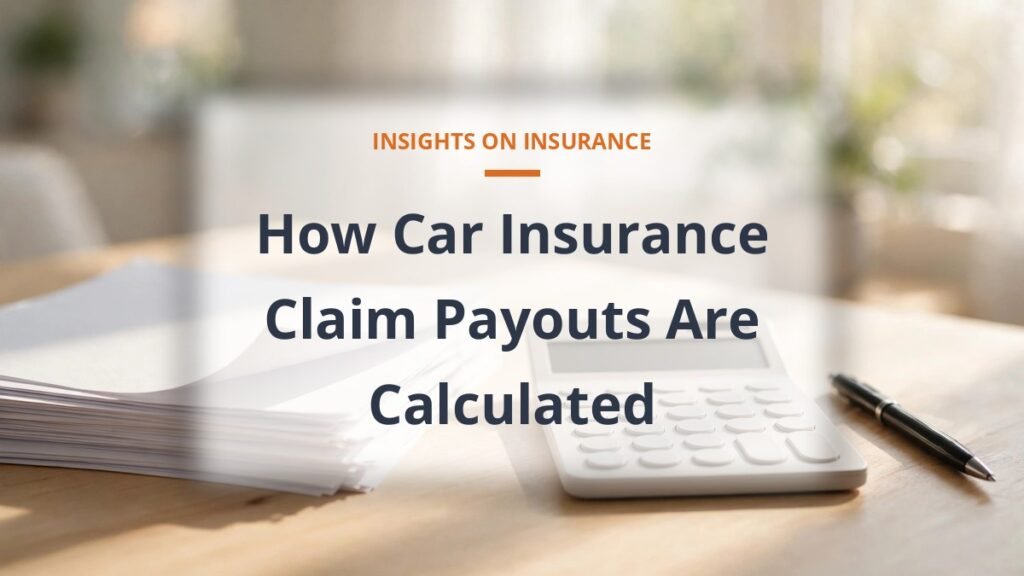How car insurance claim payouts are calculated