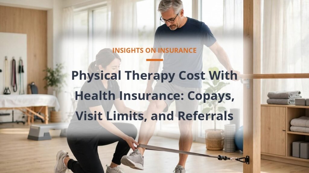 Physical Therapy Cost With Health Insurance: Copays, Visit Limits, and Referrals - health insurance cost guide