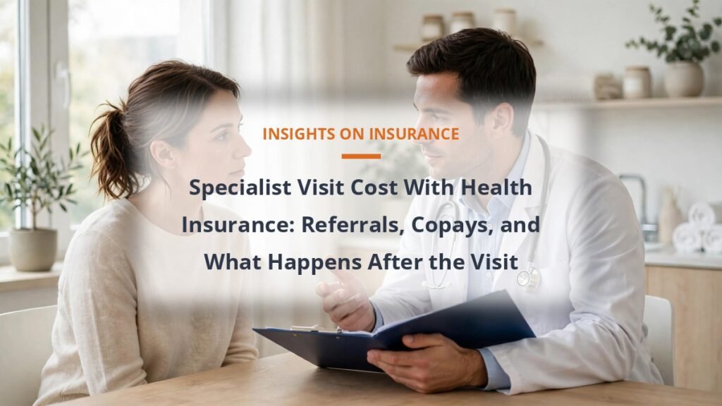 Specialist Visit Cost With Health Insurance: Referrals, Copays, and What Happens After the Visit - health insurance cost guide
